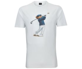 ADULT T-SHIRT BEAR weiß