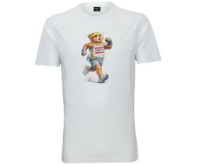 ADULT T-SHIRT BEAR weiß