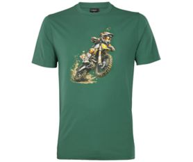 ADULT T-SHIRT BEAR grün