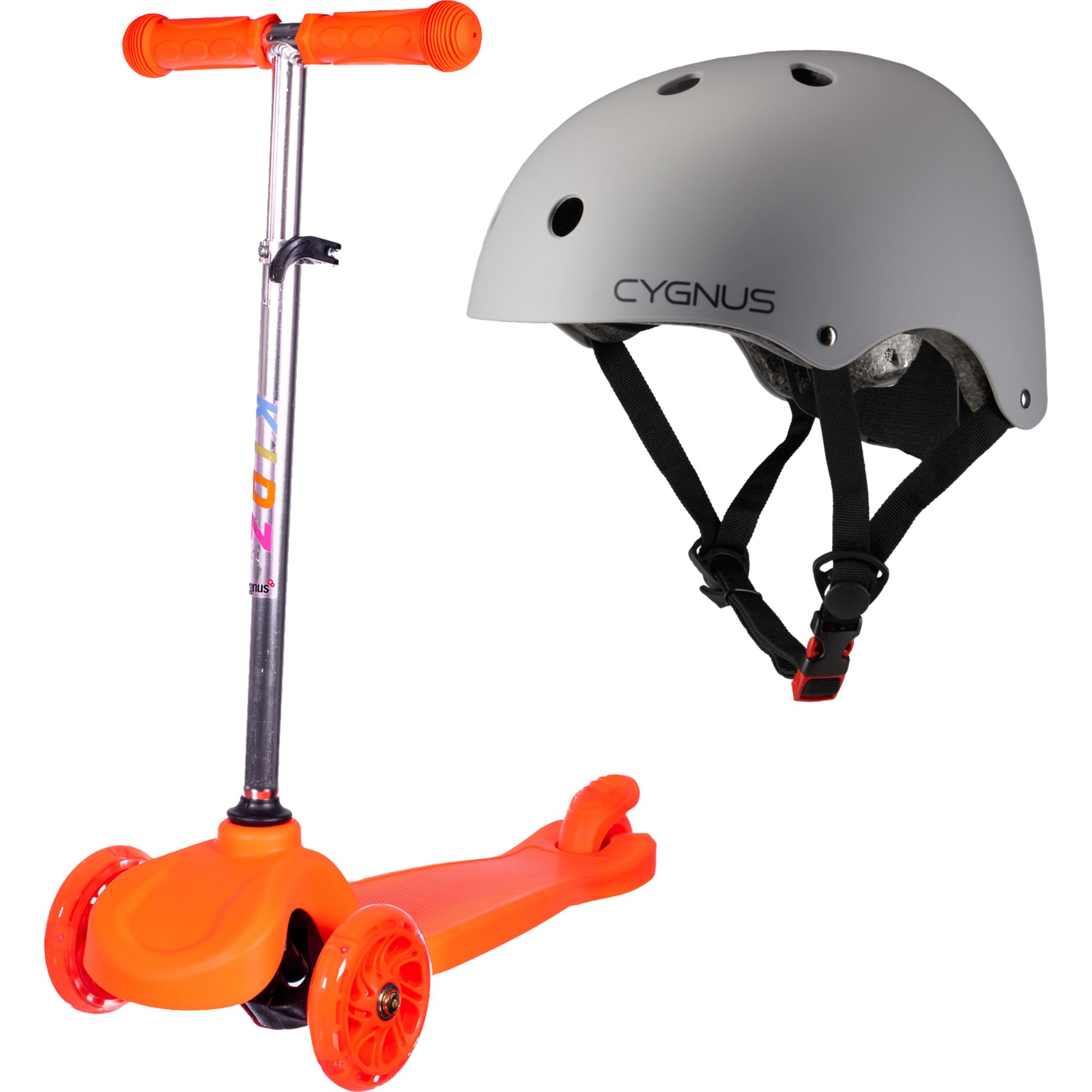 Trotinete Kid Scooter + Urban Helmet Cygnus La reduceri Cygnus
