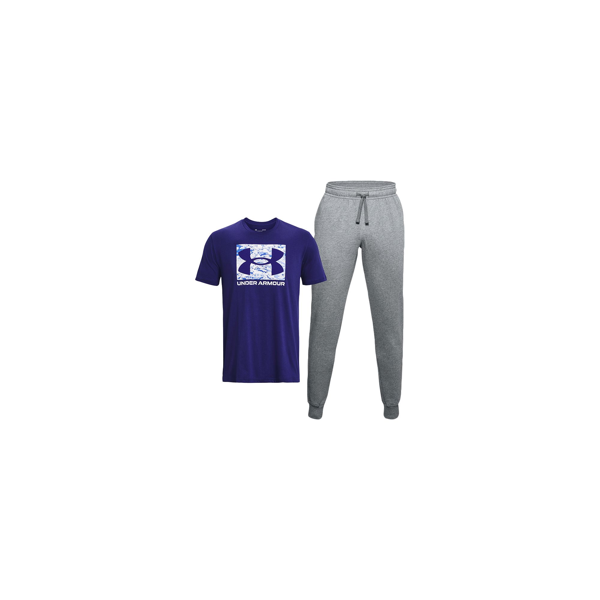 Rival fleece jogger + abc camo boxed logo