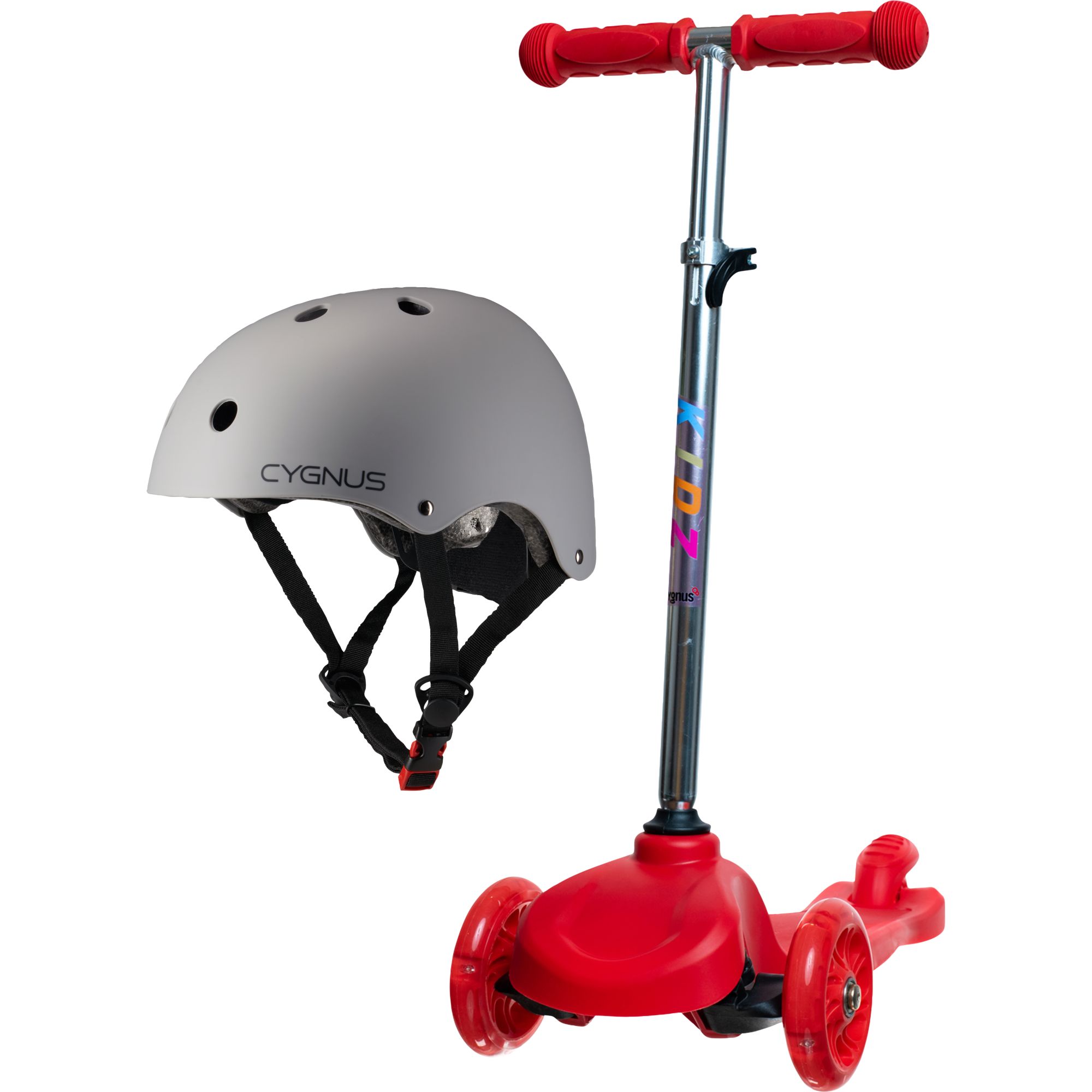 Kid Scooter + Urban Helmet Cygnus imagine 2022