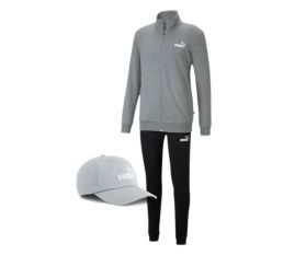 Clean Sweat Suit + Puma Ess No. 1