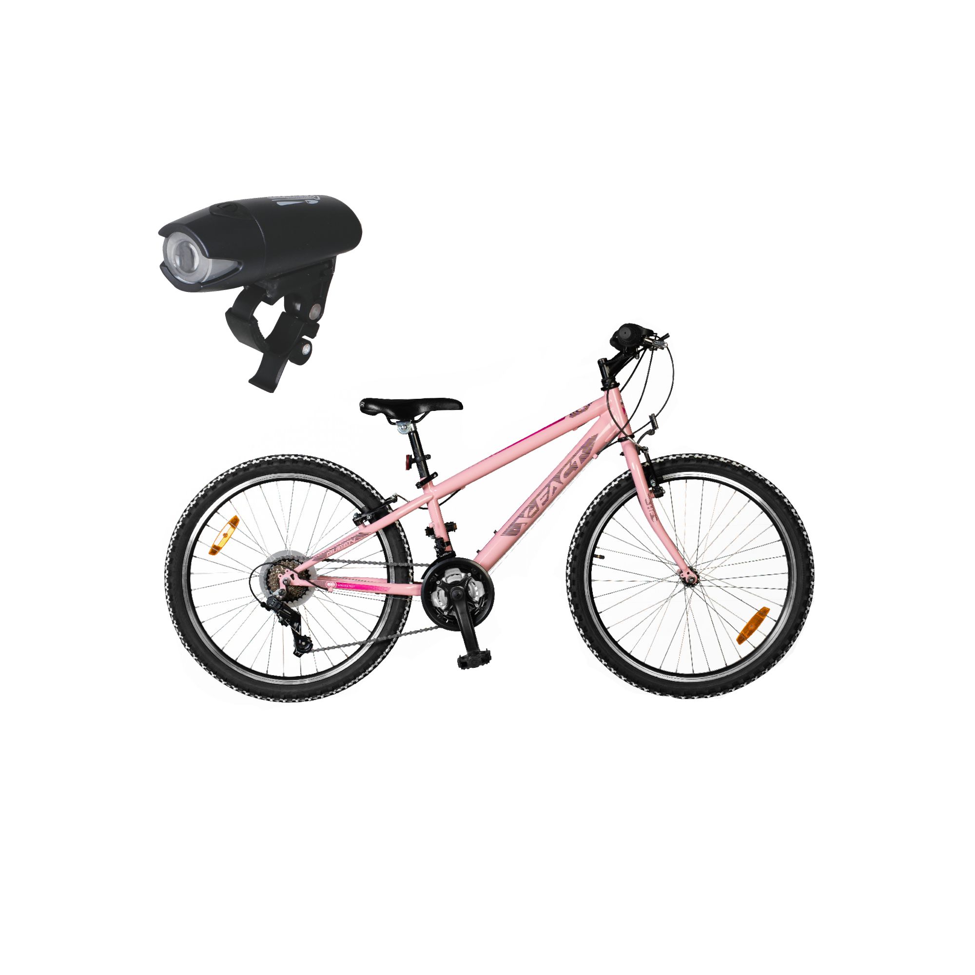 MTB Queen 24 inch + Xenon lighting set