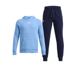 UA Rival Fleece Joggers + UA Rival Fleece Hoodie