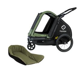 Pluto M dog bicycle trailer Set Pluto M dog bicycle trailer Set